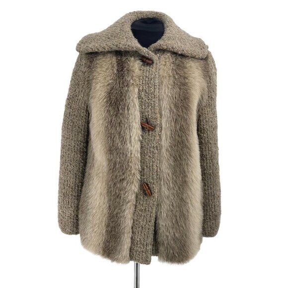 Vintage Union made fur coat made in USA